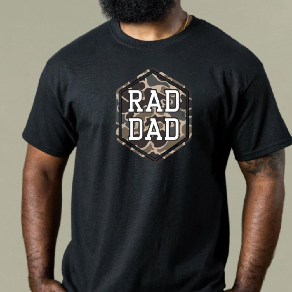 Rad Dad Camo 2X (Black Tee/New)